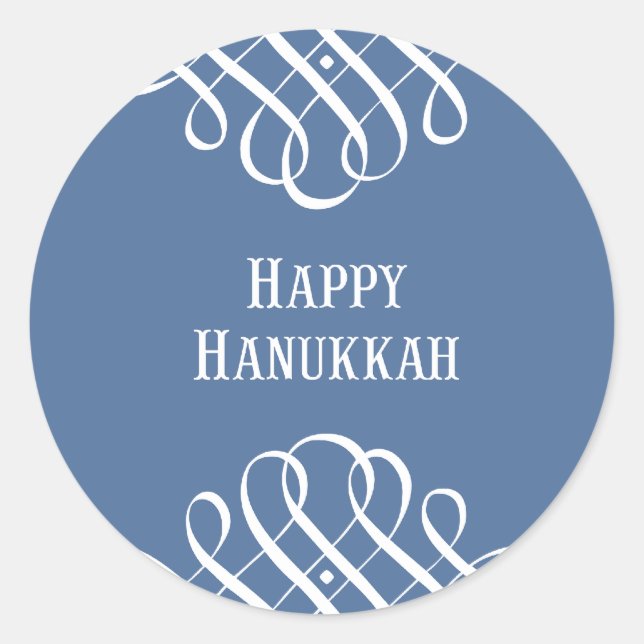 Adesivo Happy Hanukkah Stickers (Frente)