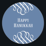 Adesivo Happy Hanukkah Stickers<br><div class="desc">Feliz Hanukkah!</div>