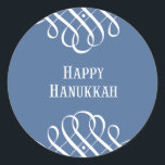 Adesivo Happy Hanukkah Stickers<br><div class="desc">Feliz Hanukkah!</div>