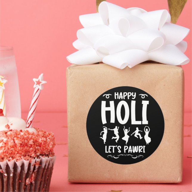 Adesivo Happy Holi Vamos Pawri Hindu Holi Festival Gifts (Festa)
