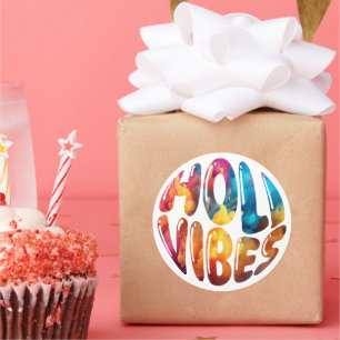 Adesivo Happy Holi Vibes Hands Hindu Holi Festival Gifts