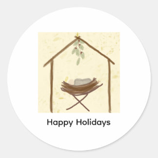 Adesivo Happy Holidays Sticker