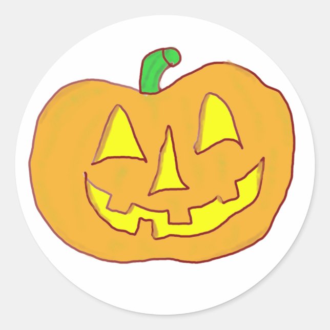 Adesivo Happy Jack O'Lantern (Frente)
