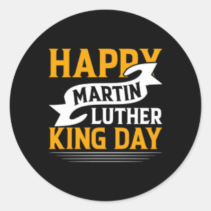 Adesivo Happy Martin Luther King Day Sticker