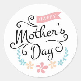 Adesivo Happy Mother's Day