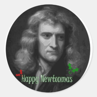 Adesivo Happy Newtonmas!