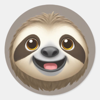 Adesivo Happy Sloth Vibes