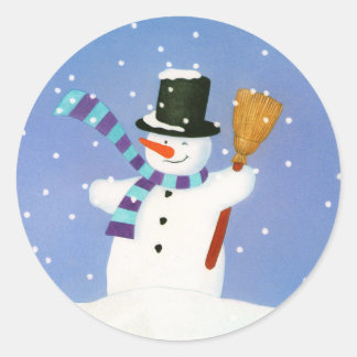 Adesivo Happy Snowman