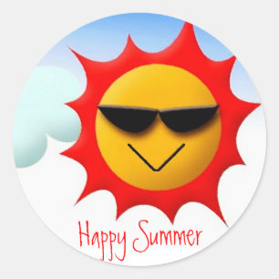 Adesivo Happy Summer Sticker