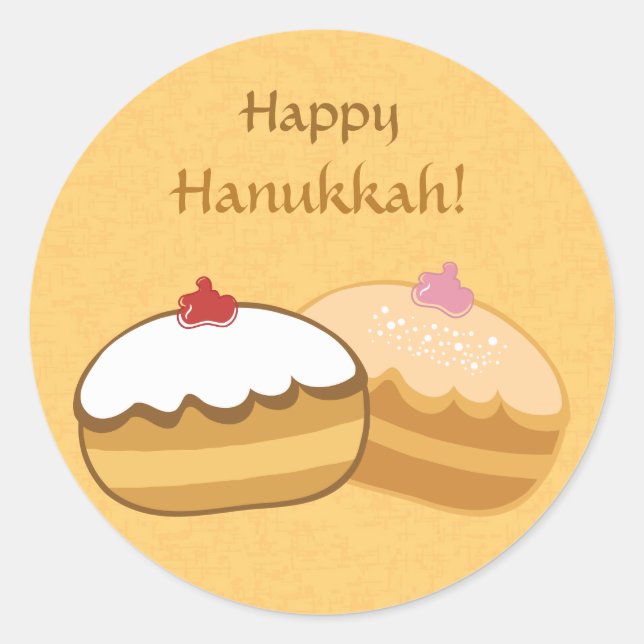Adesivo Happy Sweet Hanukkah (Frente)