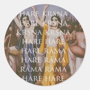 Adesivo Hare Krishna Hare Rama