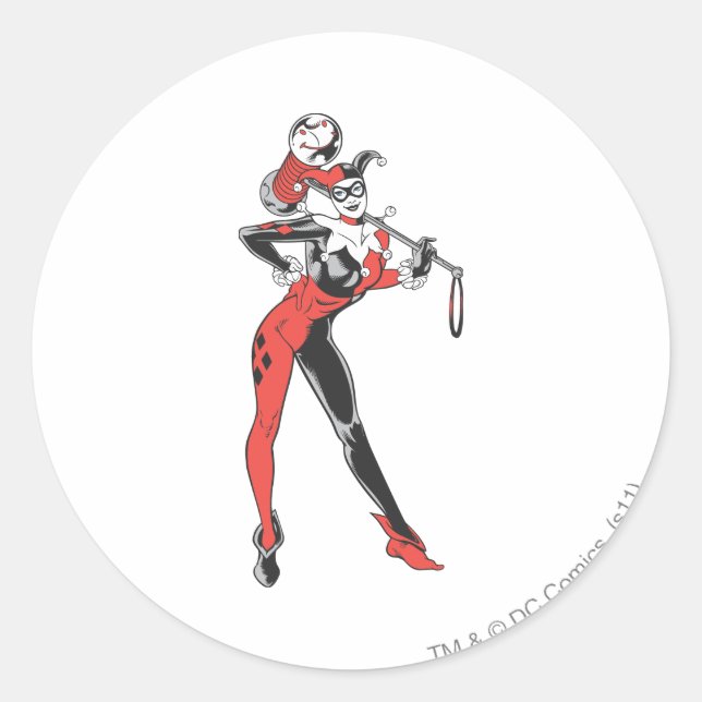 Adesivo Harley Quinn 4 (Frente)