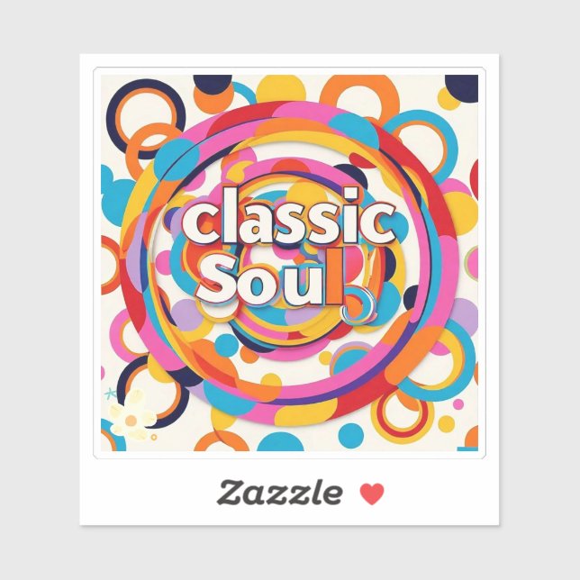 Adesivo "Harmonia a cores" (Folha)