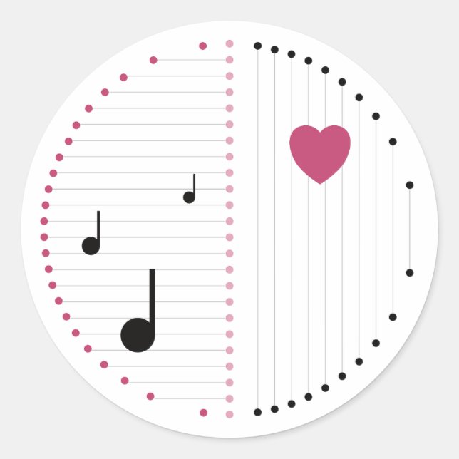 Adesivo Harmonia do Amor (Frente)