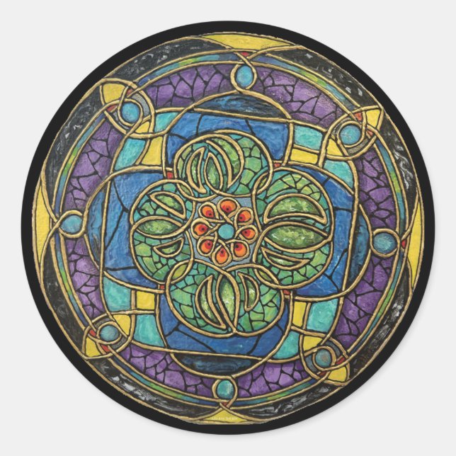 Adesivo Harmonia Na Luz De Vidro (Frente)