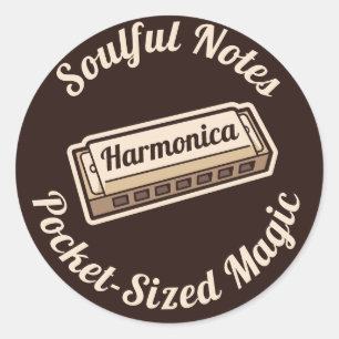 Adesivo Harmonica Sticker