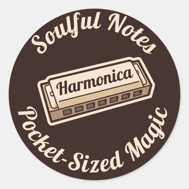 Adesivo Harmonica Sticker (Frente)