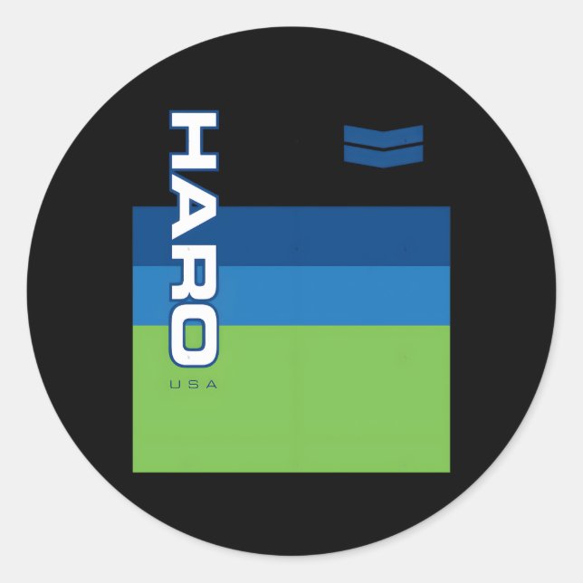 Adesivo Haro Bmx Jersey (Frente)