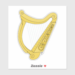 Adesivo Harpa irlandesa