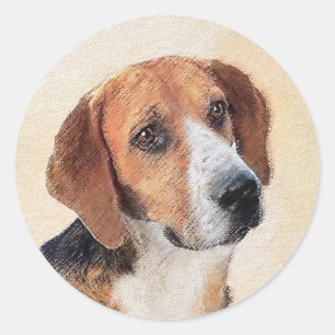 Adesivo Harrier Painting (Pintura de Cachorro Original)