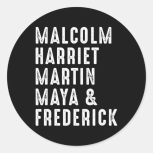 Adesivo Harriet Martin Maya Frederick Líderes Negros