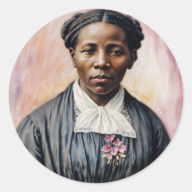 Adesivo Harriet Tubman Original Art (Frente)