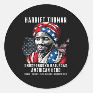 Adesivo Harriet Tubman Underground Railroad American Hero