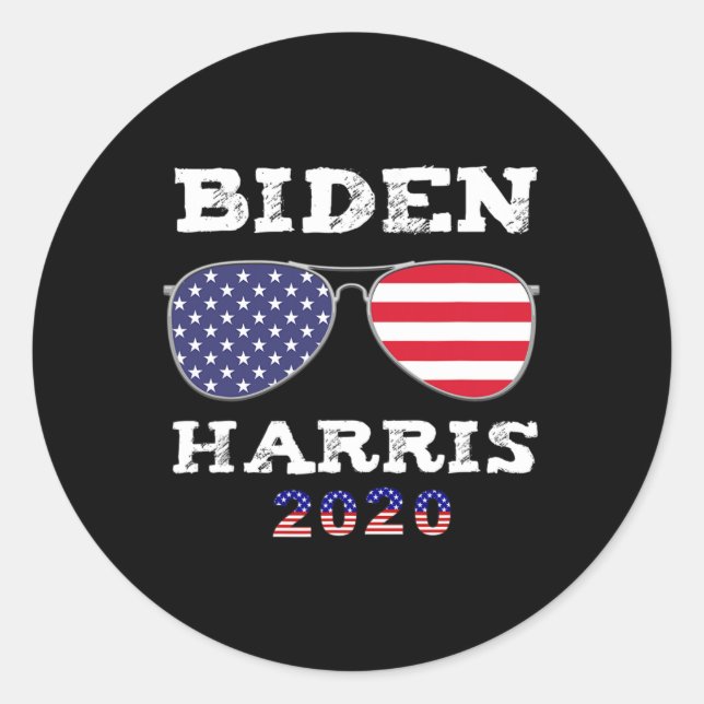 Adesivo Harris 2020 American Flag Sungles (Frente)