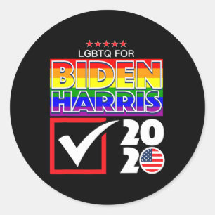 Adesivo Harris 2020 Lgbt Orgulho gay U U.A. Democrata Elei