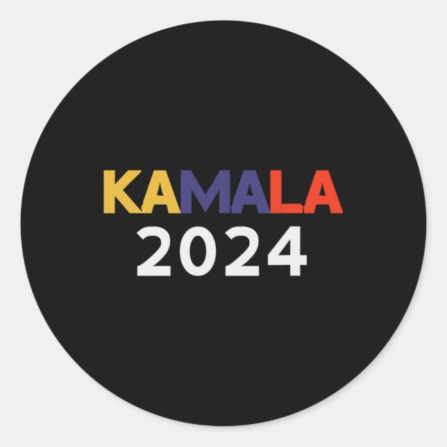 Adesivo Harris 2024 Para Presidente (Frente)