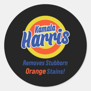 Adesivo Harris 2024 Remove Trilhas Laranja Estubborn 1