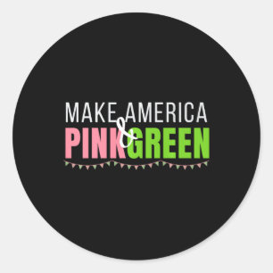 Adesivo Harris 2024 Torna A América Rosa E Green Kamala Ha