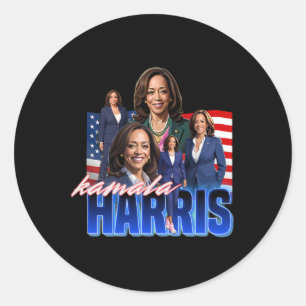 Adesivo Harris American Flag Bootleg