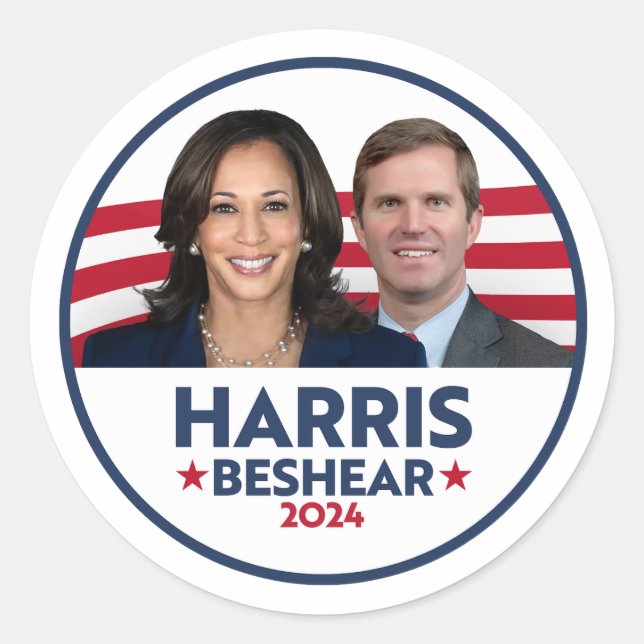 ADESIVO HARRIS BESHEAR 2024 (Frente)