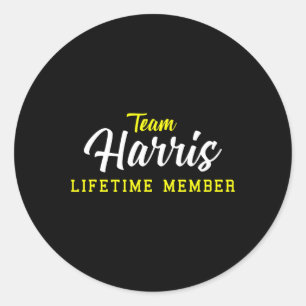 Adesivo Harris Life Member Surname Birthday Wedthday Na