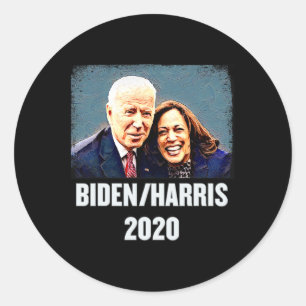 Adesivo Harris Retrato vitorioso Joe Biden Kamala Harris 2