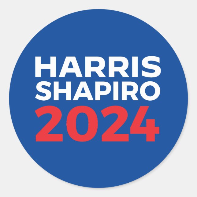 ADESIVO HARRIS SHAPIRO 2024 (Frente)
