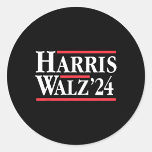 Adesivo Harris Tim WAlzheimer 2024 Bilhete Democrático 1