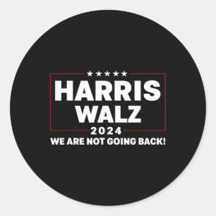 Adesivo Harris Tim WAlzheimer Waltz 2024 Não Vamos