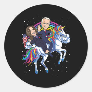 Adesivo Harris Unicorn Joe Biden 2021 Presidente em exercí
