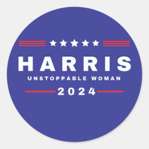 Adesivo Harris Unstopable Women Eleições 2024