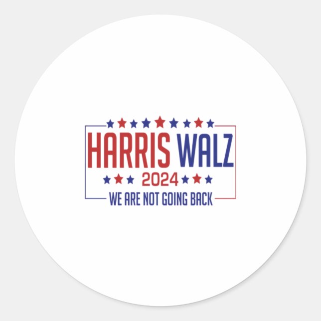 Adesivo harris walz (Frente)