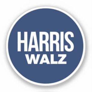 Adesivo Harris Walz
