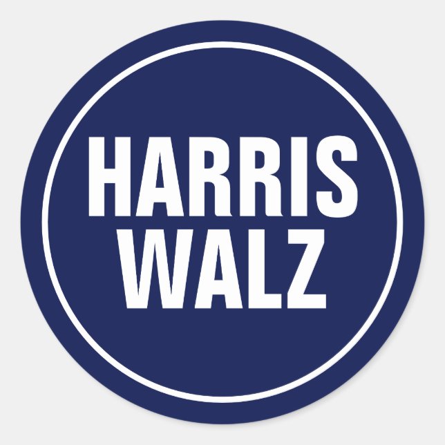 Adesivo Harris-Walz (Frente)