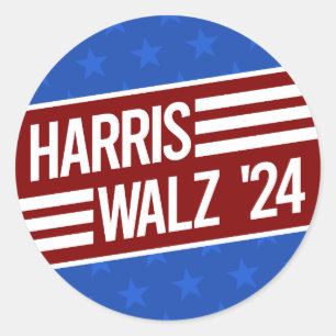 Adesivo Harris Walz