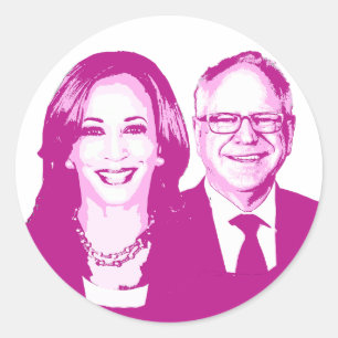 Adesivo Harris Walz 2024