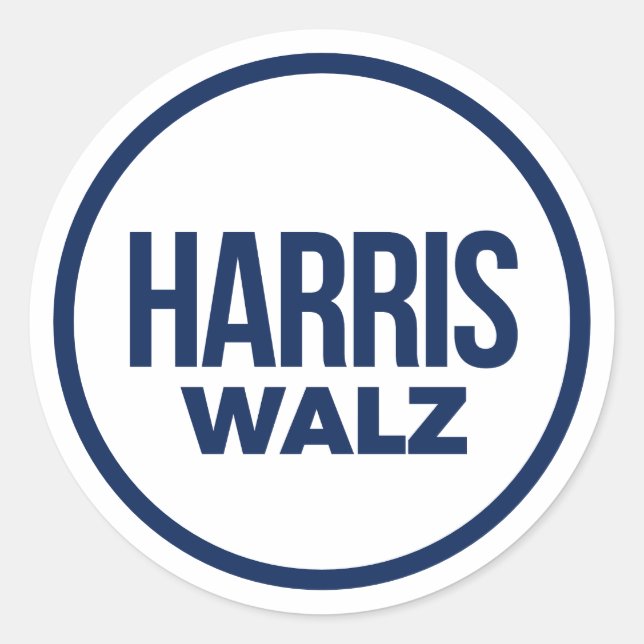 ADESIVO HARRIS WALZ 2024 (Frente)