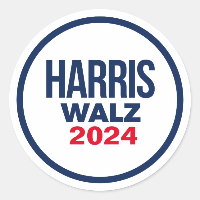 ADESIVO HARRIS WALZ 2024 (Frente)