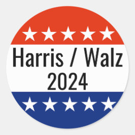 Adesivo Harris Walz 2024 Eleição