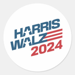 Adesivo Harris Walz 2024 Eleição